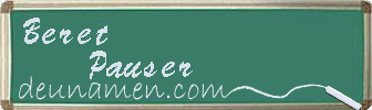 Beret Pauser Visitenkarte